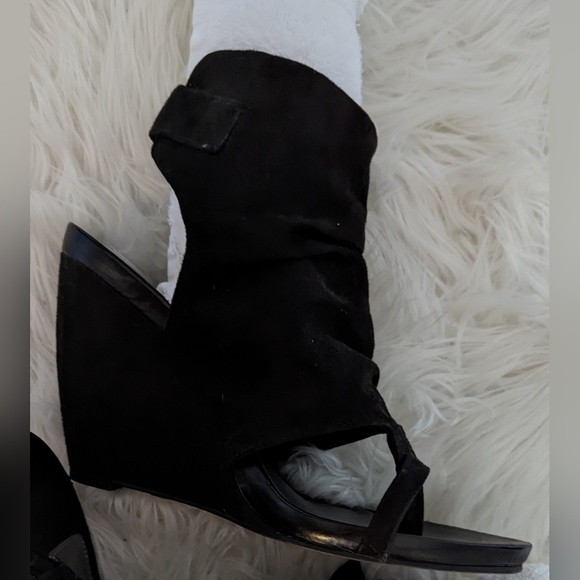 Women's Bootie Sandal Heels - Picture 7 of 10